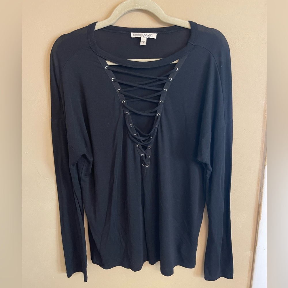 Express long sleeve top in size small